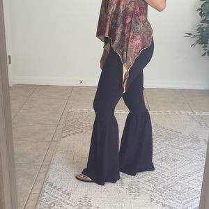 Black Bell Bottoms